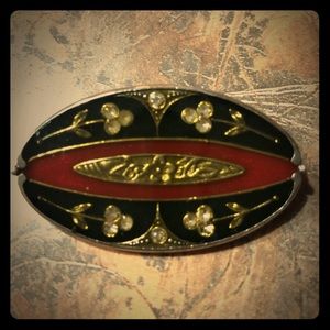 Vintage faux Cloisonné Enamel pin